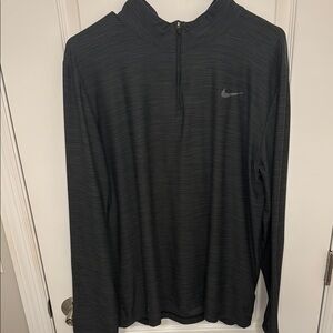 Nike Charcoal Quarter-Zip Pullover Mens